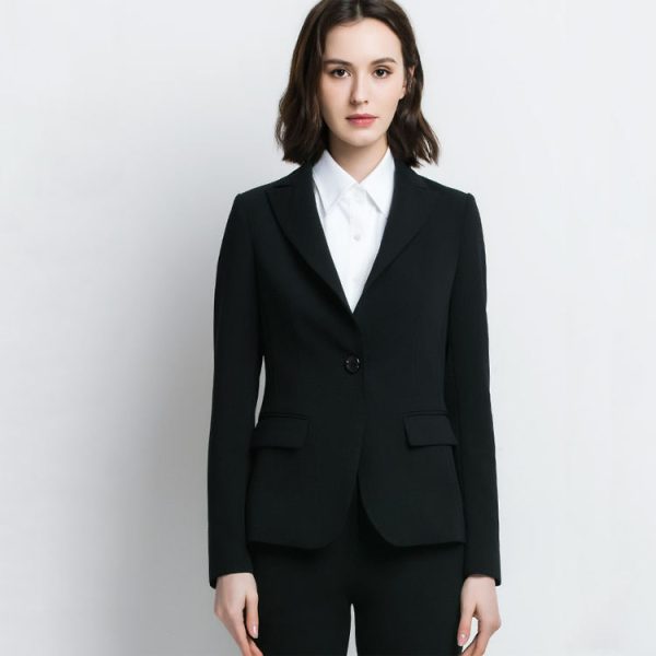 OEM Suit Manufacturer Women Business Suits for Women Office Wears Two Piece Blazer Suit Ladies - Image 2